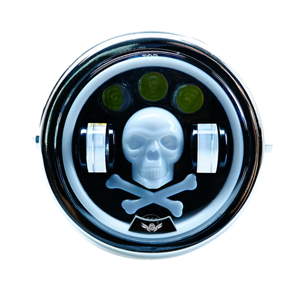 Skull Head Headlight